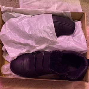 Ugg “Palvin” leather and shearling sneakers❤️